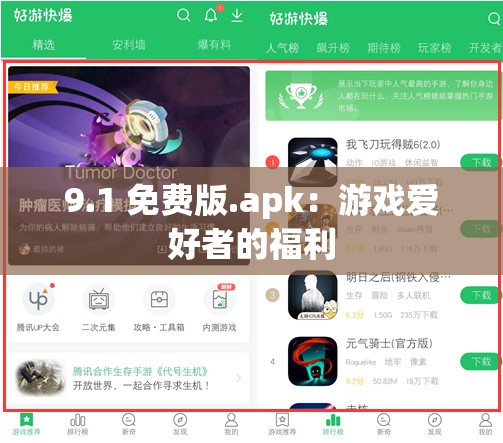 9.1 免费版.apk：游戏爱好者的福利