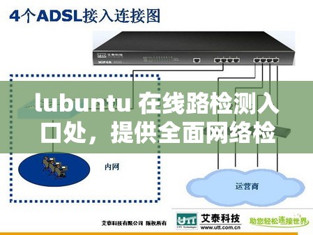 lubuntu 在线路检测入口处，提供全面网络检测