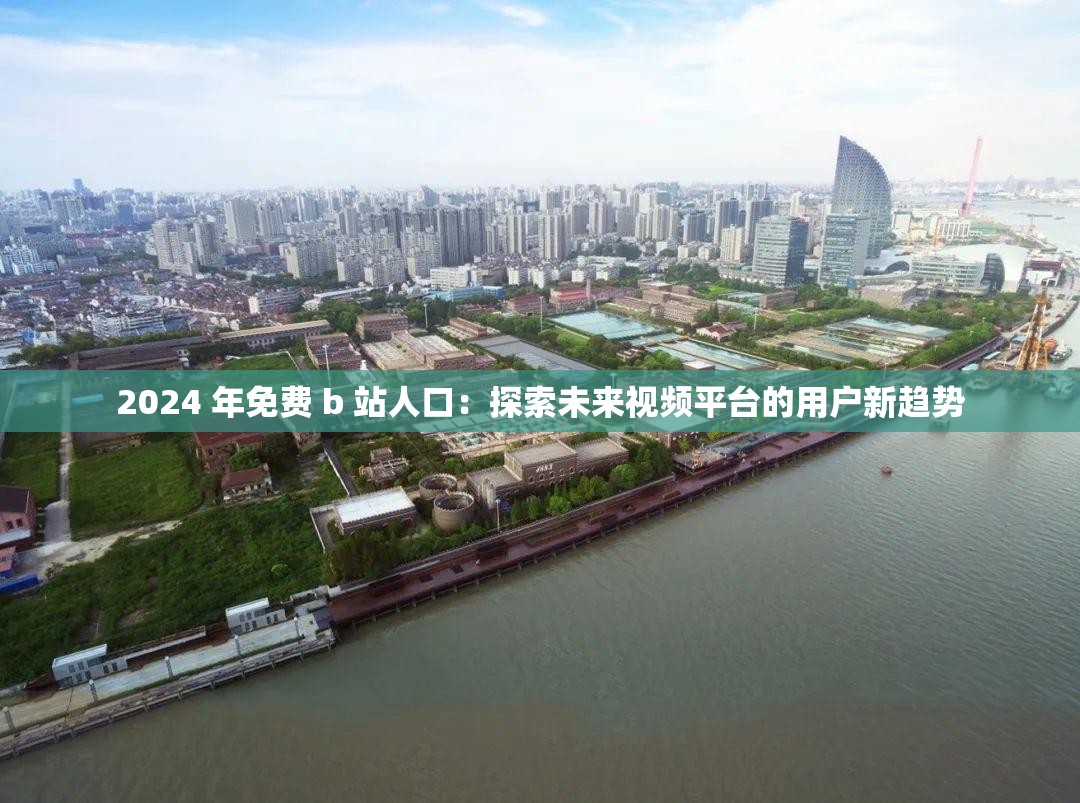 2024 年免费 b 站人口：探索未来视频平台的用户新趋势