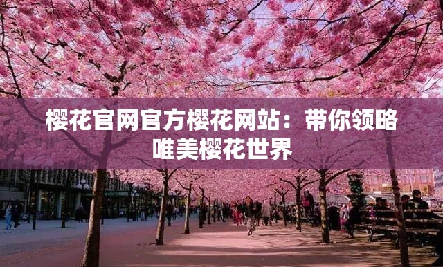 樱花官网官方樱花网站：带你领略唯美樱花世界