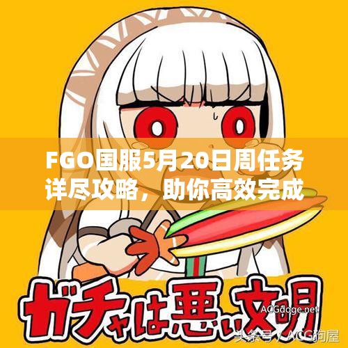 FGO国服5月20日周任务详尽攻略，助你高效完成挑战轻松解锁圣晶石