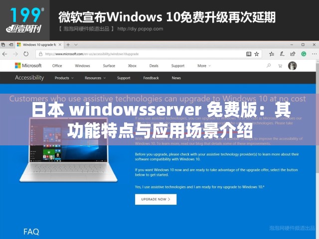 日本 windowsserver 免费版：其功能特点与应用场景介绍