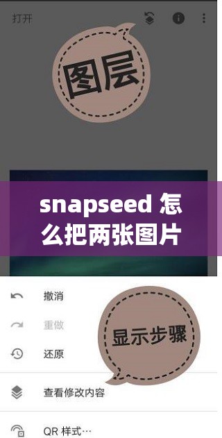 snapseed 怎么把两张图片拼在一起：简单实用的拼接技巧