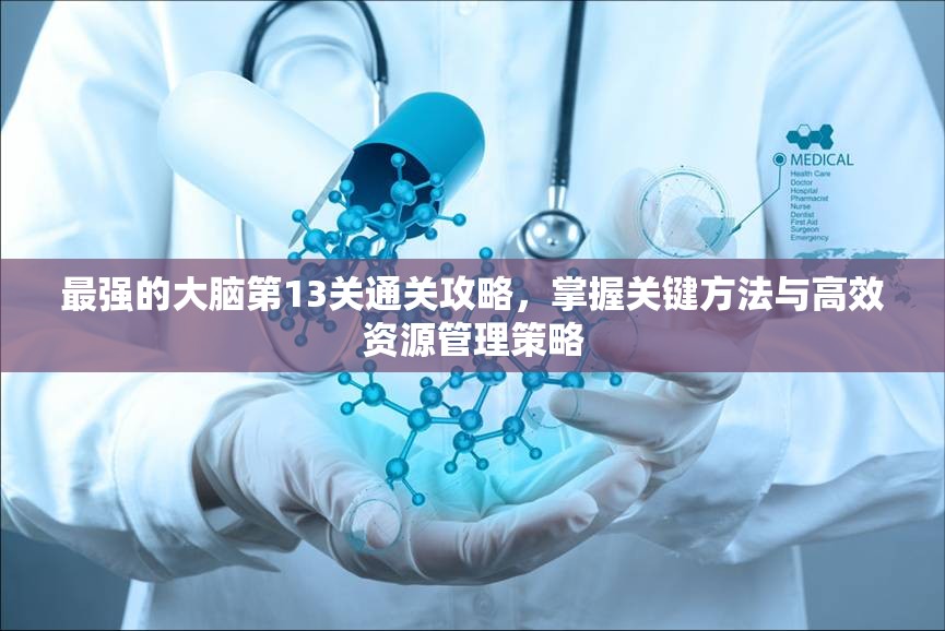 最强的大脑第13关通关攻略，掌握关键方法与高效资源管理策略