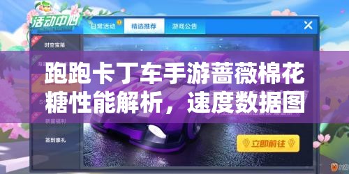 跑跑卡丁车手游蔷薇棉花糖性能解析，速度数据图鉴在资源管理中的关键角色与高效运用策略