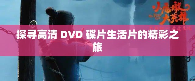 探寻高清 DVD 碟片生活片的精彩之旅