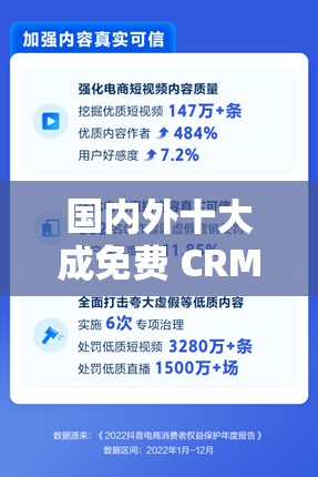 国内外十大成免费 CRM 被举报封禁：平台整顿与用户权益保障