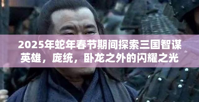 2025年蛇年春节期间探索三国智谋英雄，庞统，卧龙之外的闪耀之光