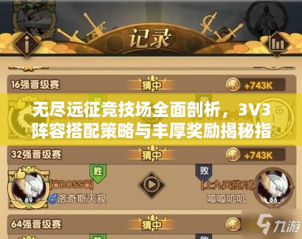 无尽远征竞技场全面剖析，3V3阵容搭配策略与丰厚奖励揭秘指南