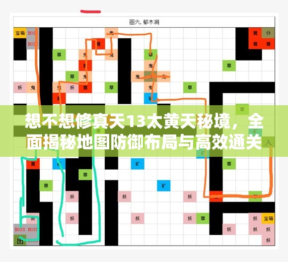 想不想修真天13太黄天秘境，全面揭秘地图防御布局与高效通关路线攻略