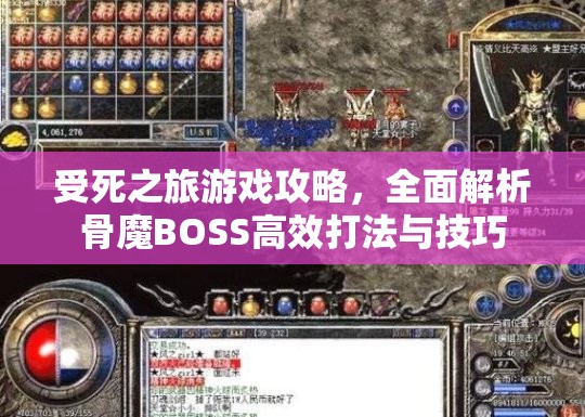 受死之旅游戏攻略，全面解析骨魔BOSS高效打法与技巧