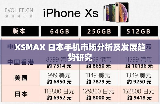 XSMAX 日本手机市场分析及发展趋势研究