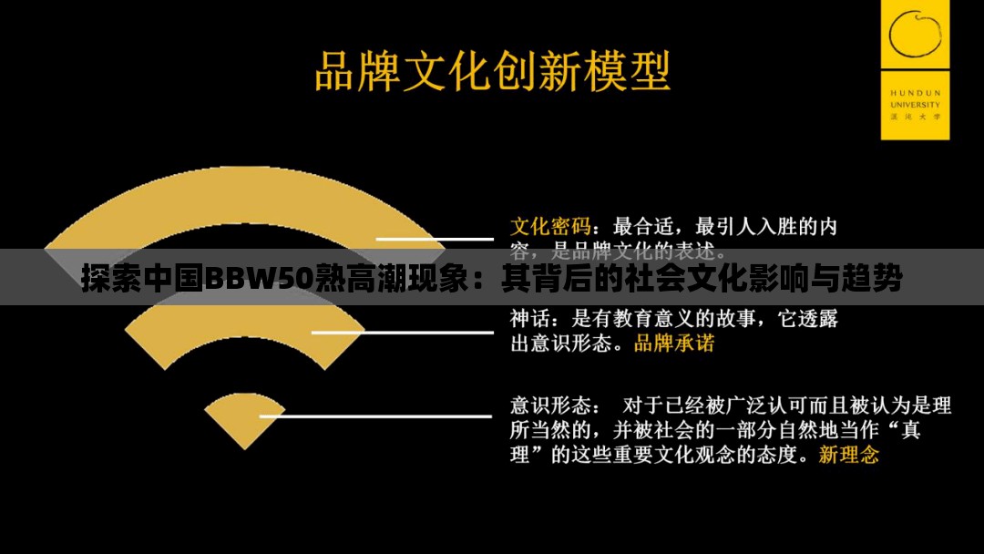 探索中国BBW50熟高潮现象：其背后的社会文化影响与趋势