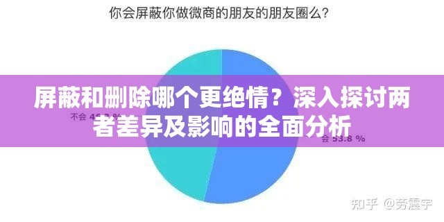 屏蔽和删除哪个更绝情？深入探讨两者差异及影响的全面分析