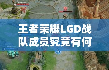 王者荣耀LGD战队成员究竟有何绝技？从新手到精通全攻略揭秘！