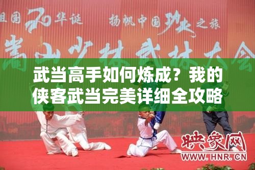 武当高手如何炼成？我的侠客武当完美详细全攻略揭秘！