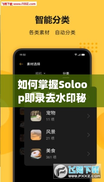 如何掌握Soloop即录去水印秘籍，让视频创作摆脱限制更自由？