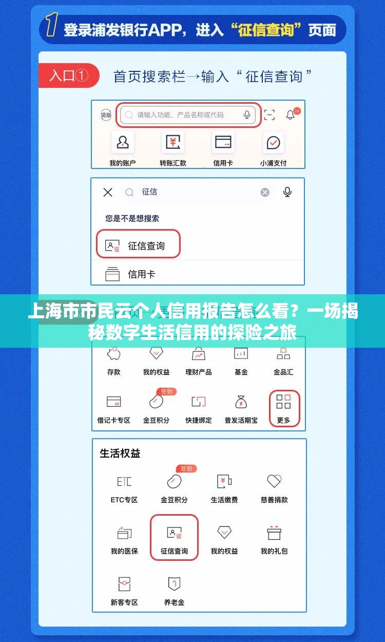 上海市市民云个人信用报告怎么看？一场揭秘数字生活信用的探险之旅