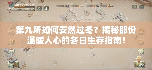 第九所如何安然过冬？揭秘那份温暖人心的冬日生存指南！